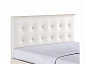 Мягкая интерьерная кровать "Селеста" 1б00 белая - фото №5