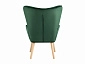 Кресло STOOL GROUP Хью велюр темно-зеленый - фото №5