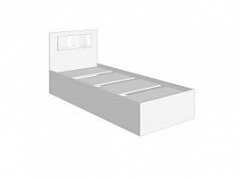 Кровать с настилом Соня 90х200, Белый - фото №1