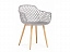 Rikon gray / wood Пластиковый стул, пластик - миниатюра