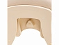 Пуф-маятник Модель Р (универсальный) Дуб шампань, к/з Polaris Beige - фото №6