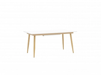 Стол обеденный Stool Group Стокгольм 160 Белый - фото №1