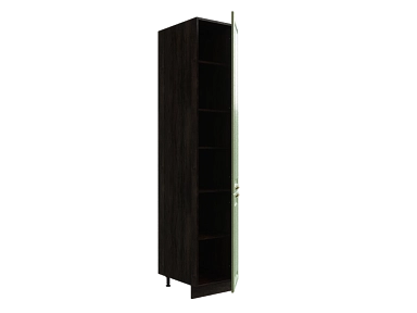 Шкаф П400 с 2-мя дверцами Ницца ДБК/ДУБ/ОЛИВ Ф20 - фото №1, 888_ММК-00017696