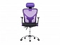 Lody 1 фиолетовое / черное Компьютерное кресло - фото №7