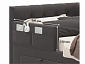 Односпальная кровать-тахта Afelia с ящиками и бортиком 900 шоколад с ортопедическим основанием - фото №9