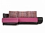 Угловой диван Поло (Нью-Йорк) Левый, искусственная кожа, микровелюр, велюр - миниатюра