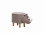 Пуф Leset Rhino COMBI, ткань рогожка - миниатюра