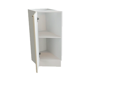 Шкаф НТ300 с 1-ой дверью Ницца БЕЛ/ДУБ/КРЕМ Ф20 - фото №1, 888_ММК-00016121