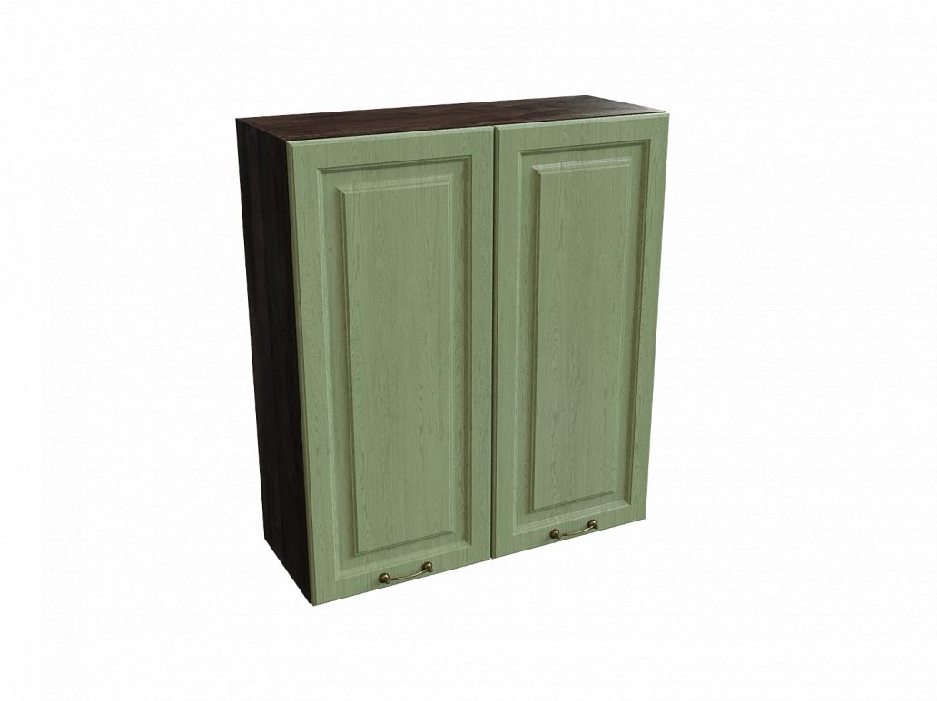 Шкаф В809 с 2-мя дверцами Ницца ДБК/ДУБ/ОЛИВ Ф50Н - фото №1