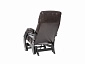 Кресло-качалка Модель 68 (Leset Футура) Венге, к/з Oregon perlamutr 120 - фото №5