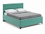 Кровать Дрим 140 Air (Velutto 71) (140х200), велюр - миниатюра