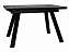 Стол DikLine DKL140 Керамика Черный мрамор/опоры черные (2 уп.),  - миниатюра