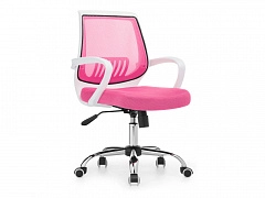 Ergoplus белое / розовое Компьютерное кресло - фото №1