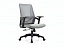 Кресло офисное,вращающееся LJ-2201В GREY (610*500*1070), LJ-2201В GREY ИМП,  - миниатюра