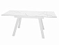 Стол DikLine SKL140 Керамика Белый мрамор/подстолье белое/опоры белые (2 уп.) - фото №8