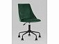 Кресло компьютерное Stool Group Сиана Велюр зеленый  - фото №3