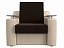 Кресло-кровать Сенатор (80х190), микровельвет, экокожа - миниатюра