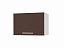Шкаф навесной под вытяжку 50 Люкс, шоколад глянец - миниатюра