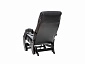 Кресло-качалка Модель 68 (Leset Футура) Венге, к/з Vegas Lite Black - фото №5