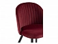 Gabi 1 wine red / black Стул на металлокаркасе - фото №6