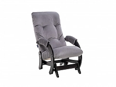 Кресло-качалка Модель 68 (Leset Футура) Венге текстура, ткань V 32 - фото №1