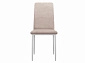 Стул DikLine 272 B03 BEIGE, ножки белые - фото №3