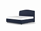Кровать-12М с подъемным основанием 1400 dark blue - фото №3