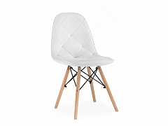 Kvadro 1 white / wood Стул деревянный - фото №1, Woodville11135