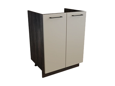 Шкаф М600 с 2-мя дверцами Сиэль Инь ДБК/АТЛ/СЕР Ф40 - фото №1, 888_ММК-00015551