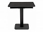 Бугун 120(160)х80 черный мрамор / черный Керамический стол - фото №6