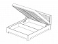 Кровать-1 с подъемным основанием 1400 Парма (Венге, Венге) - фото №8