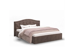 Кровать без основания Стелла 140х200, коричневый - фото №1