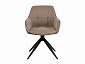 Стул обеденный STOOL GROUP Alba Коричневый c коричневой экокожей - фото №3