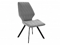 Стул DikLine 242M B22 GREY/ ножки черные - фото №1