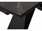 Стол DikLine SKN140 Керамика Черный мрамор/подстолье черное/опоры черные (2 уп.) - фото №5