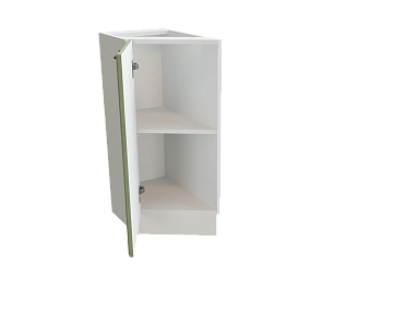Шкаф НТ300 с 1-ой дверью Ницца БЕЛ/ДУБ/ОЛИВ Ф20 - фото №1, 888_ММК-00016219