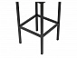 Лофт кожзам d6 / черный матовый Барный стул - фото №8