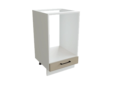 Шкаф НД450 под духовку Мемфис БЕЛ/АТЛ/СЕР ФД450 - фото №1, 888_ММК-00015737