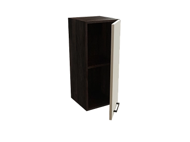 Шкаф В300 с 1-ой дверью Мемфис ДБК/АТЛ/СЕР Ф10 - фото №1, 888_ММК-00001445