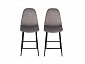 Комплект полубарных стульев Симпл, темно-серый - фото №2