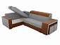 Угловой диван Мустанг с двумя пуфами Левый - фото №6