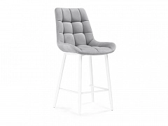 Алст светло-серый / белый Барный стул - фото №1, Woodville11154