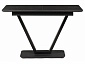Бугун 120(160)х80 черный мрамор / черный Керамический стол - фото №4