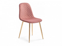 Dabl pink / gold Стул на металлокаркасе - фото №1
