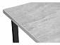Лота Лофт 140 25 мм черный матовый / бетон Стол деревянный - фото №11