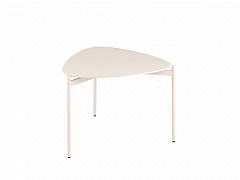 Столик STOOL GROUP Erida Керамика, кремовый        - фото №1