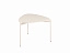 Столик STOOL GROUP Erida Керамика, кремовый, металл - миниатюра