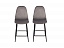 Комплект барных стульев Симпл, темно-серый, бархат - миниатюра