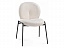 Kalipso 1 white / black Стул на металлокаркасе, букле - миниатюра