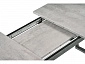 раскладной Лота Лофт 120 25 мм черный матовый / бетон Стол деревянный - фото №8